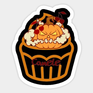 Halloween Canele Sticker